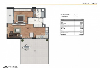 Квартира 3+1 в Стамбуле, Турция | SBB-51558