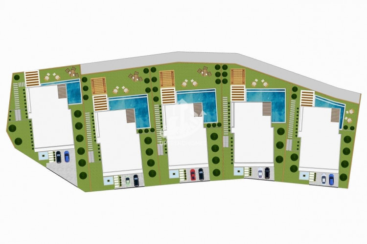 Вилла 4+1 в Демирташе, Алания, Турция | STE-51599