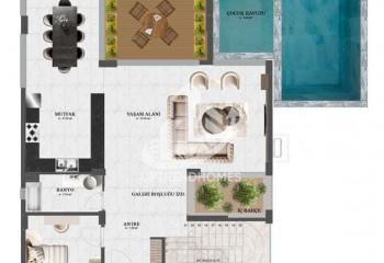 Вилла 4+1 в Демирташе, Алания, Турция | STE-51599