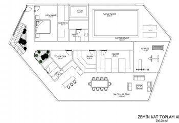 Вилла 5+1 в Алании, Турция | PBB-51585