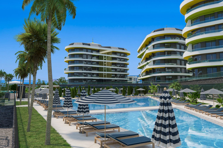 Квартира 1+1 в Каргыджаке, Алания, Турция | STE-51695