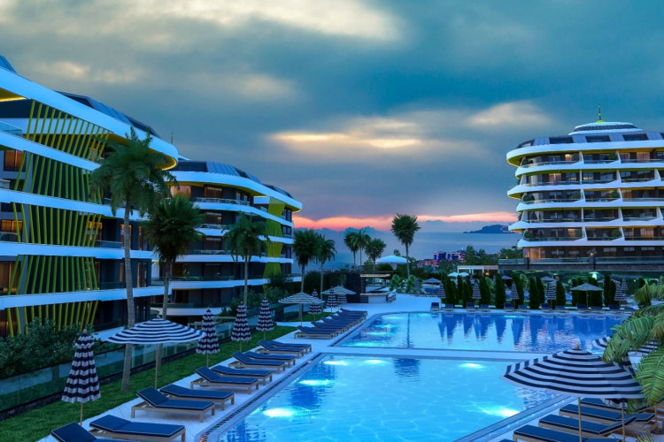 Квартира 1+1 в Каргыджаке, Алания, Турция | PBB-51699