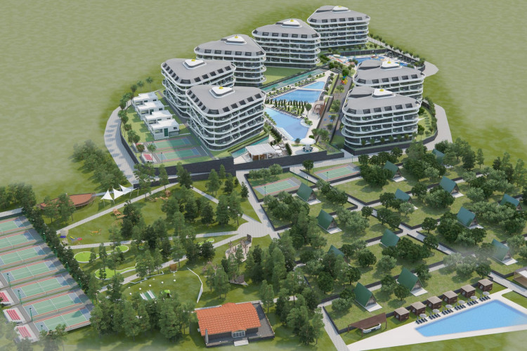 Квартира 1+1 в Каргыджаке, Алания, Турция | PBB-51709