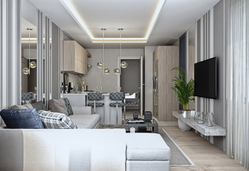 Квартира 1+1 в Кючюкчекмедже, Стамбул, Турция | SBB-52083