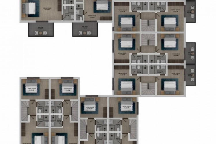 Квартира 2+1 в Фетхие, Турция | PTE-52086