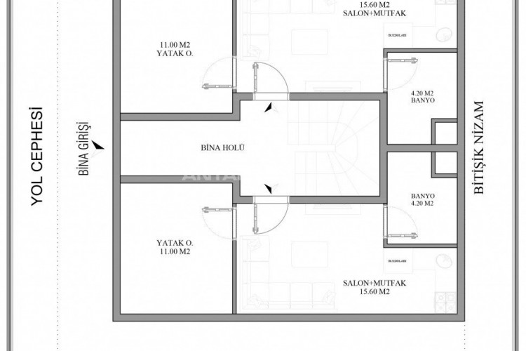 Квартира 2+1 в Анталии, Турция | PTE-52250