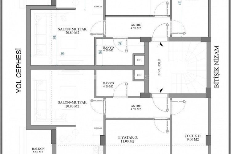 Квартира 2+1 в Анталии, Турция | PTE-52250