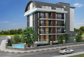 Квартира 2+1 в Алании, Турция