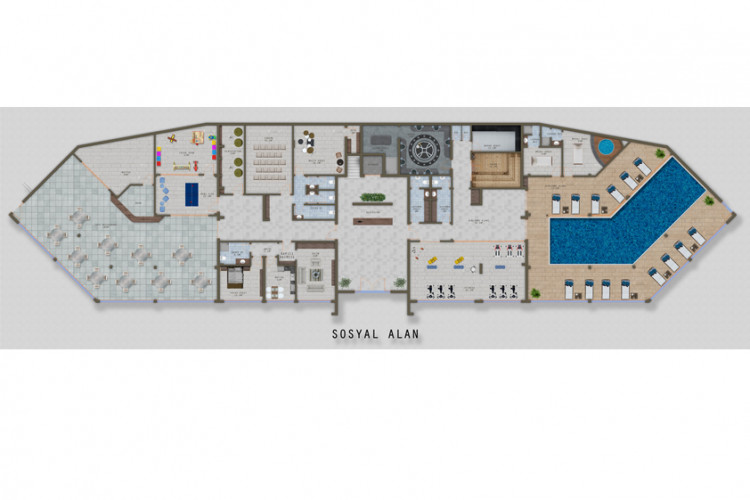 Квартира 2+1 в Алании, Турция | PTE-52697