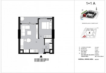 Квартира 1+1 в Стамбуле, Турция | SBB-52722
