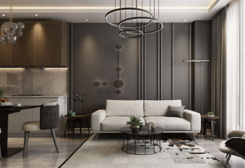 Квартира 1+1 в Алании, Турция 