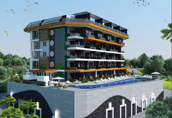 Квартира 2+1 в Кестеле, Турция 