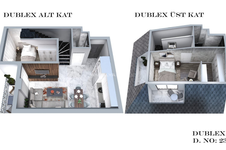 Пентхаус 2+1 в Алании, Турция | SBB-53054