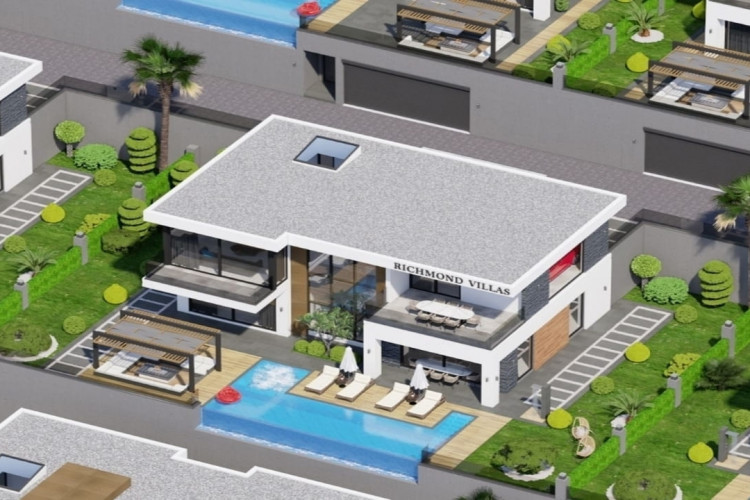 Вилла 4+1 в Каргыджаке, Алания, Турция | STE-53320