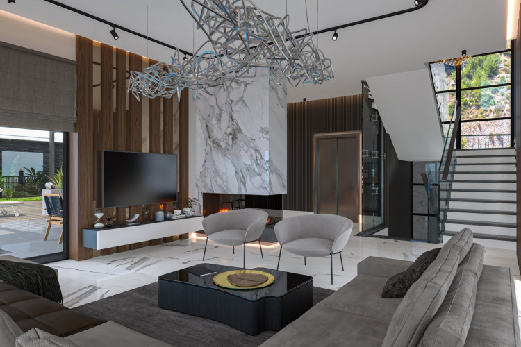 Вилла 4+1 в Тепе, Алания, Турция | SBB-53332