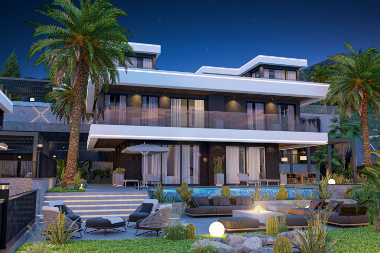 Вилла 4+1 в Тепе, Алания, Турция | SBB-53332