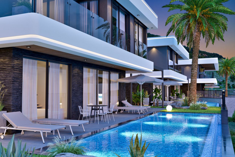 Вилла 4+1 в Тепе, Алания, Турция | SBB-53332