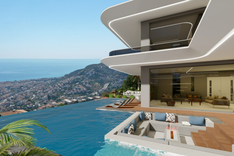 Вилла 5+1 в Бекташе, Алания, Турция | STE-53331