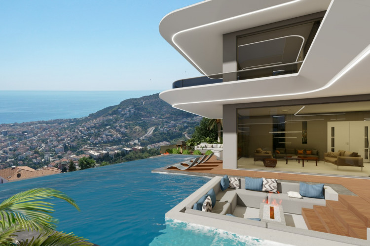 Вилла 5+1 в Бекташе, Алания, Турция | STE-53331