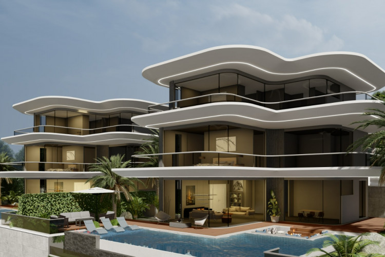 Вилла 5+1 в Бекташе, Алания, Турция | STE-53331