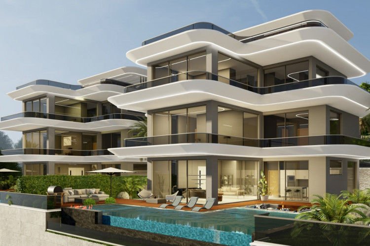 Вилла 5+1 в Бекташе, Алания, Турция | STE-53331