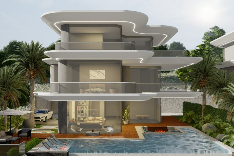 Вилла 5+1 в Бекташе, Алания, Турция | STE-53331