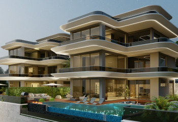 Вилла 5+1 в Бекташе, Алания, Турция | STE-53331