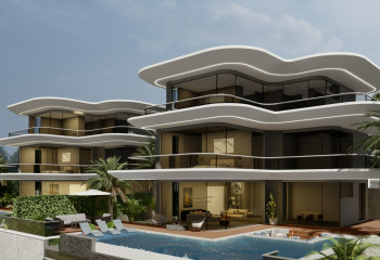 Вилла 5+1 в Бекташе, Алания, Турция | STE-53331