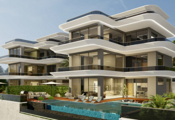 Вилла 5+1 в Бекташе, Алания, Турция | STE-53331