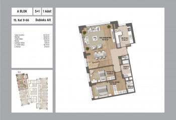 Квартира 4+1 в Стамбуле, Турция | PTE-53398