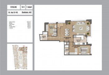Квартира 4+1 в Стамбуле, Турция | PTE-53398