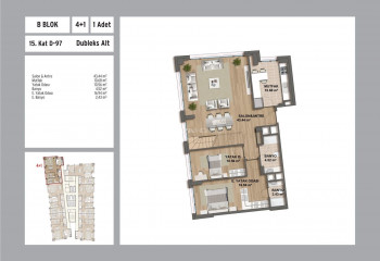 Квартира 4+1 в Стамбуле, Турция | PTE-53398