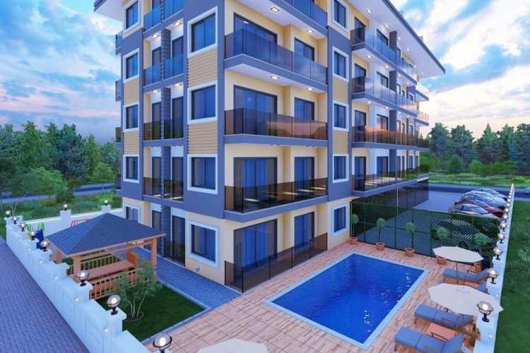 Квартира 1+1 в Алании, Турция | PTE-53424