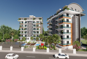 Квартира 1+1 в Газипаше, Турция | STE-53471