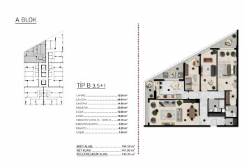 Квартира 3+1 в Бурсе, Турция | PKK-53587