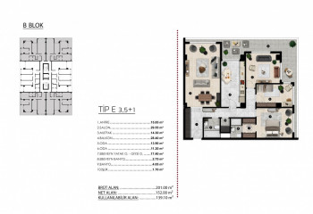 Квартира 3+1 в Бурсе, Турция | PKK-53587