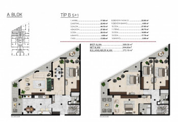 Квартира 3+1 в Бурсе, Турция | PKK-53587