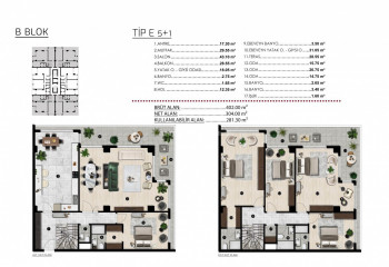 Квартира 3+1 в Бурсе, Турция | PKK-53587