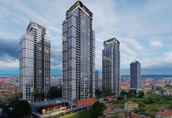Квартира 3+1 в Стамбуле, Турция 