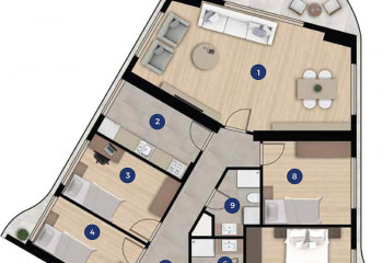 Квартира 2+1 в Измире, Турция | SBB-53634