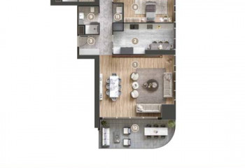 Квартира 4+1 в Измире, Турция | PTE-53660