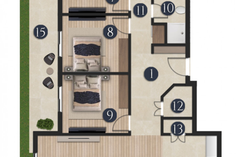 Вилла 4+1 в Измире, Турция | PBB-53675