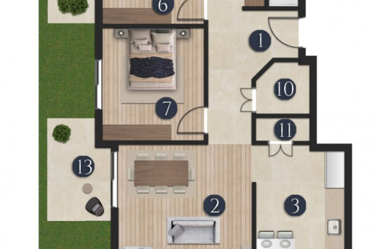 Вилла 3+1 в Измире, Турция | SBB-53673
