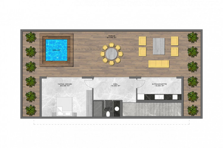 Вилла 4+1 в Алании, Турция | PBB-53763