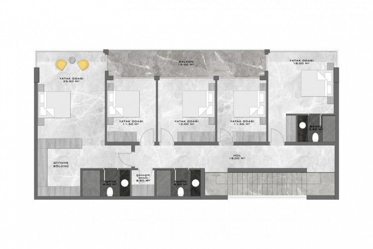 Вилла 4+1 в Алании, Турция | PBB-53763