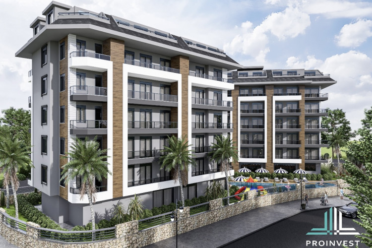 Квартира 1+1 в Тосмуре, Алания, Турция | SBB-53758