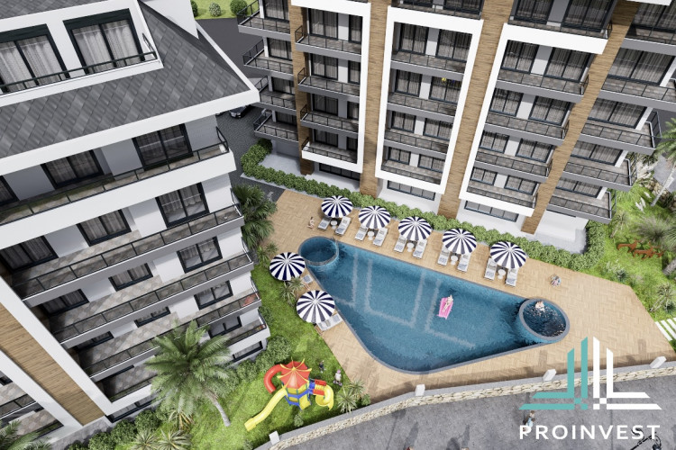 Квартира 1+1 в Тосмуре, Алания, Турция | SBB-53758