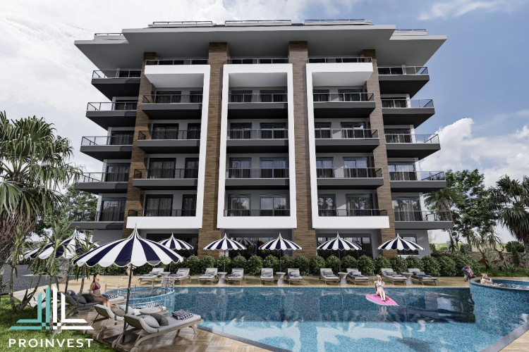 Квартира 1+1 в Тосмуре, Алания, Турция | SBB-53758