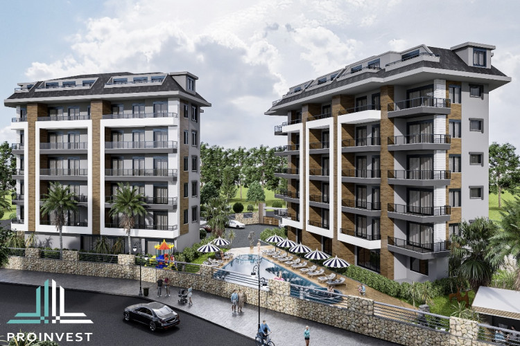 Квартира 1+1 в Тосмуре, Алания, Турция | SBB-53758
