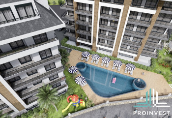 Квартира 1+1 в Тосмуре, Алания, Турция | SBB-53758